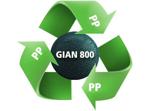 GIAN 800, Rycyclable PP polypropylene texture mats