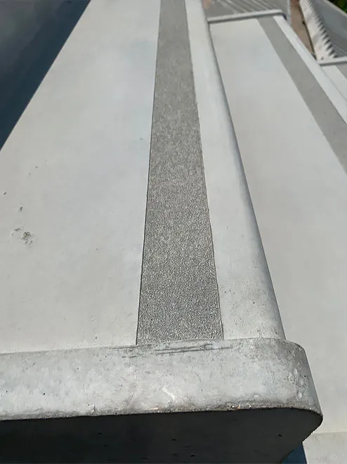 concrete, prefab, stair, anti-slip, stair nose
